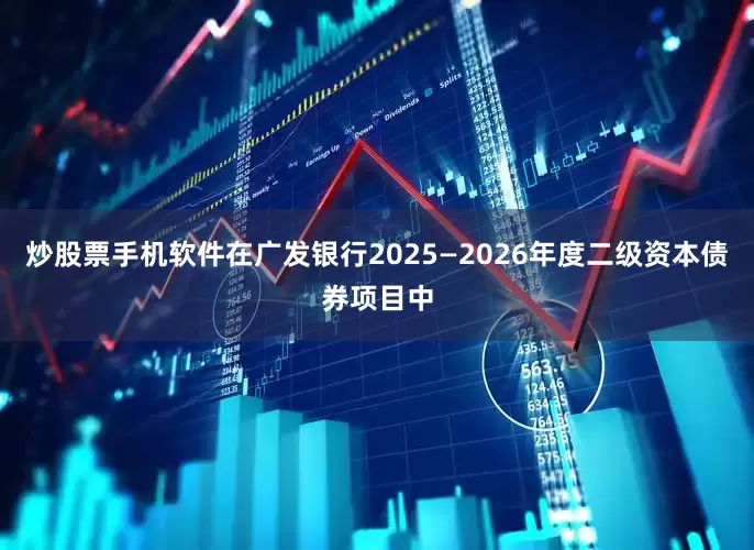 炒股票手机软件在广发银行2025—2026年度二级资本债券项目中